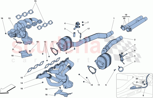 Part Diagram for Ferrari 270865