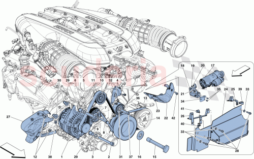 Part Diagram for Ferrari 337705