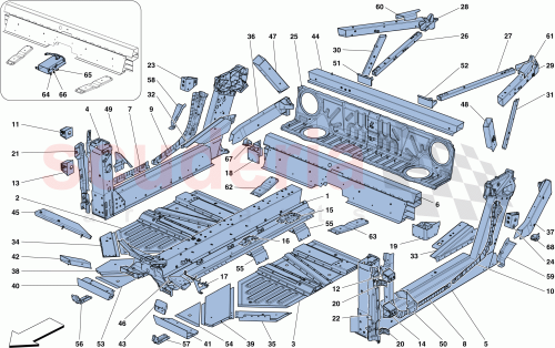 Part Diagram for Ferrari 86675911