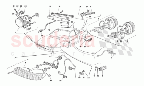 Part Diagram for Ferrari 157511/A