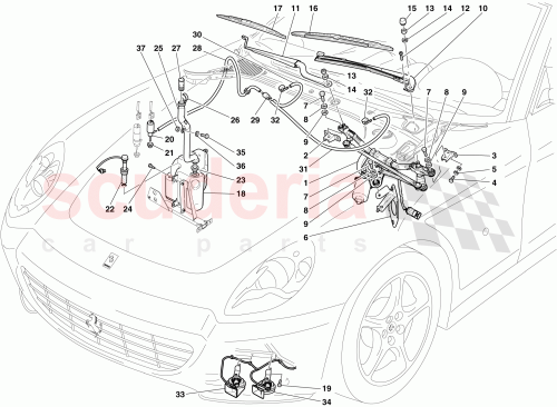 Part Diagram for Ferrari 67843400