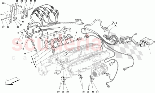 Part Diagram for Ferrari 236409