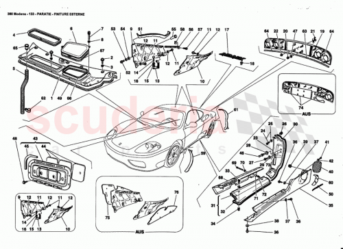 Part Diagram for Ferrari 65001510