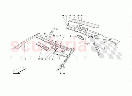Part Diagram for Ferrari 632215
