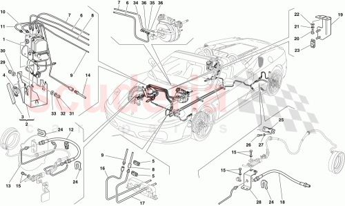 Part Diagram for Ferrari 221252