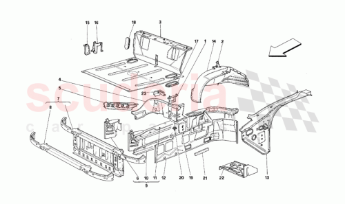 Part Diagram for Ferrari 63932400