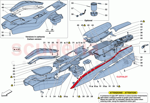 Part Diagram for Ferrari 89083300
