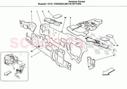 Part Diagram for Ferrari 193886