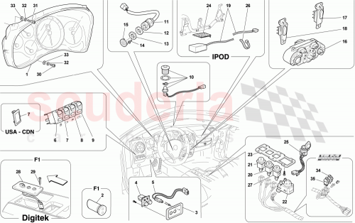 Part Diagram for Ferrari 80773000