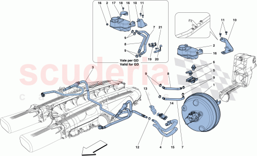 Part Diagram for Ferrari 293078
