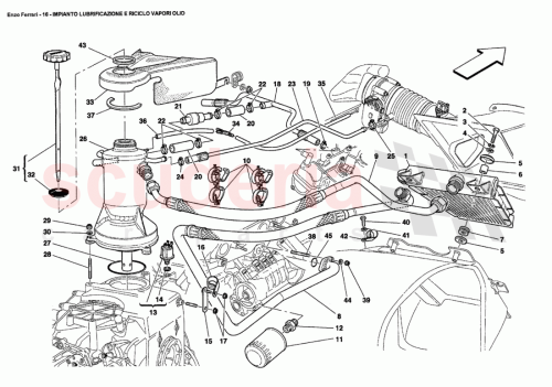 Part Diagram for Ferrari 193490