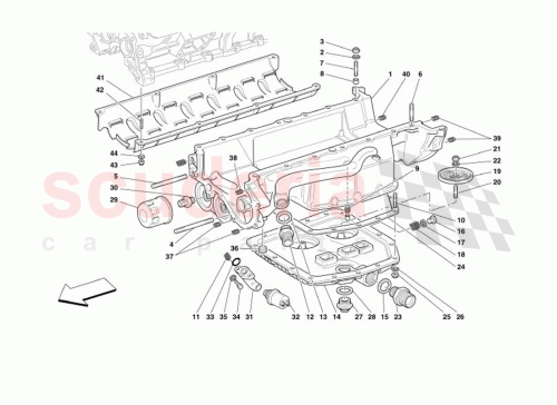 Part Diagram for Ferrari 206166