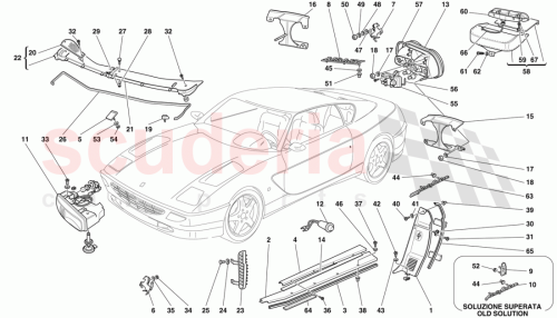 Part Diagram for Ferrari 159574