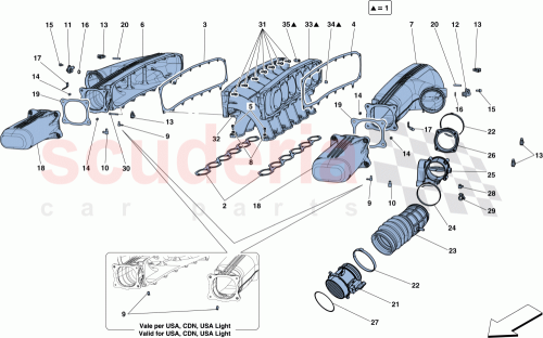 Part Diagram for Ferrari 289886