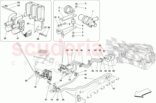 Part Diagram for Ferrari 214257