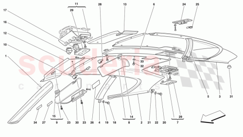 Part Diagram for Ferrari 648801