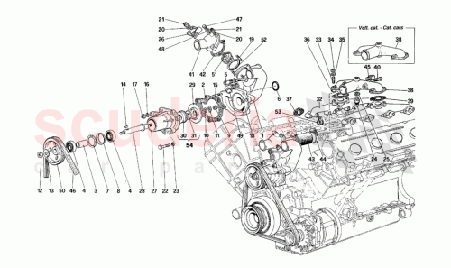 Part Diagram for Ferrari 136291
