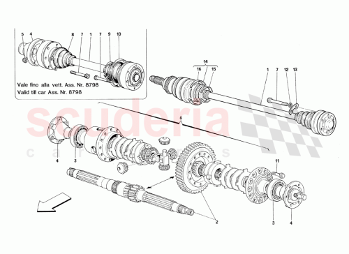 Part Diagram for Ferrari 101633