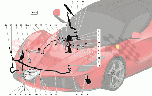 Part Diagram for Ferrari 85547800