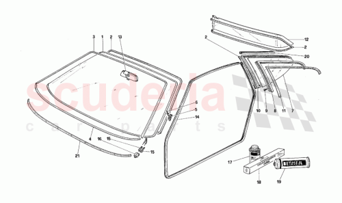 Part Diagram for Ferrari 15687278