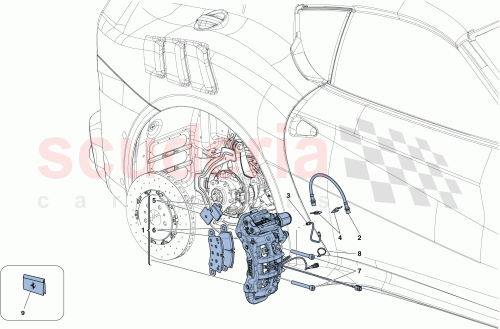 Part Diagram for Ferrari 327639