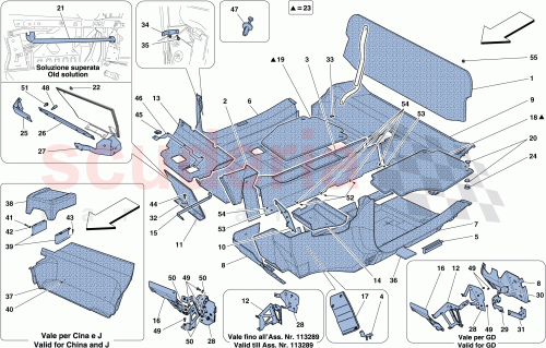 Part Diagram for Ferrari 83541700