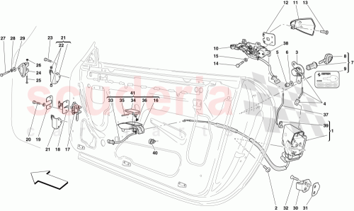 Part Diagram for Ferrari 67627300