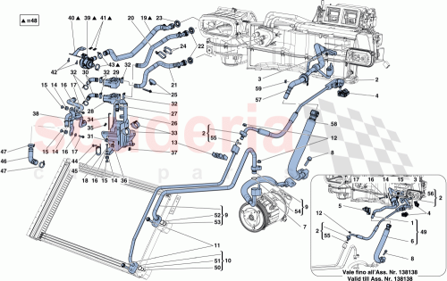 Part Diagram for Ferrari 318123