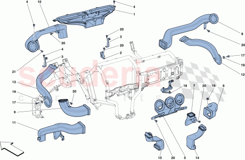Part Diagram for Ferrari 83922500
