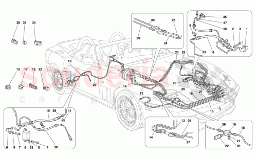 Part Diagram for Ferrari 187662