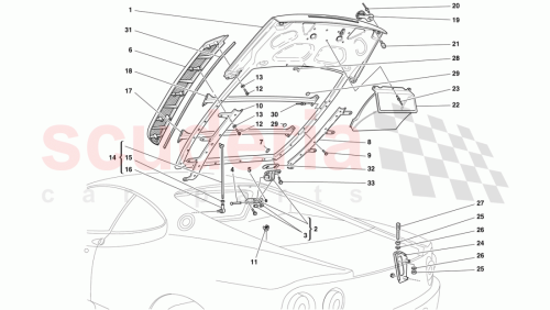 Part Diagram for Ferrari 14641394