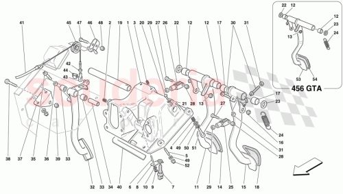 Part Diagram for Ferrari 152163