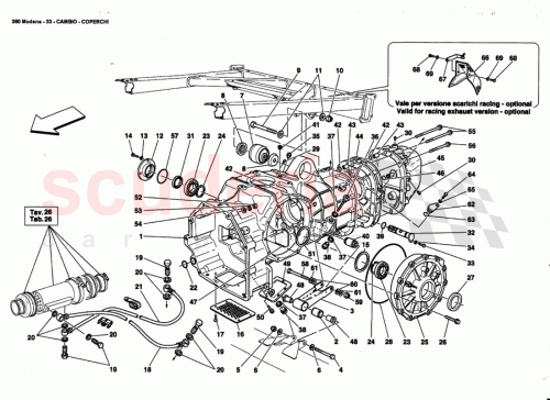 Part Diagram for Ferrari 183490