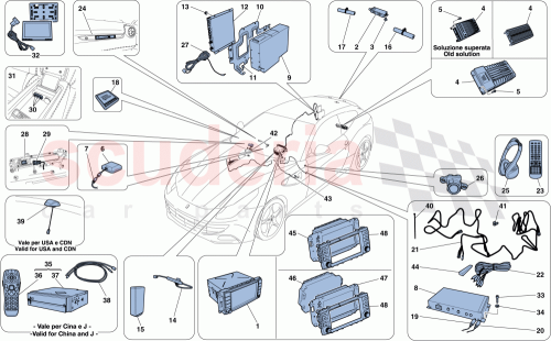 Part Diagram for Ferrari 284115