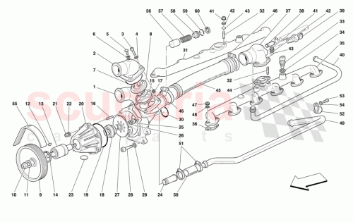 Part Diagram for Ferrari 948822