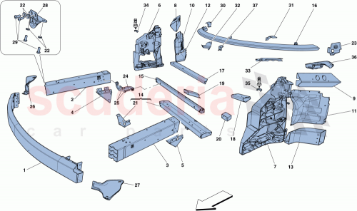 Part Diagram for Ferrari 84652800