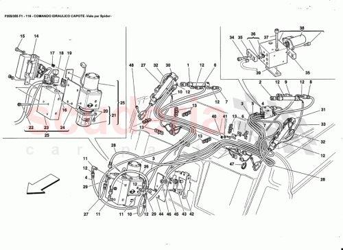 Part Diagram for Ferrari 177767