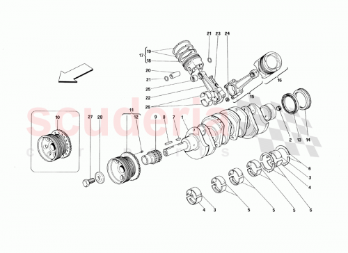 Part Diagram for Ferrari 138793