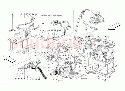 Part Diagram for Ferrari 10441790