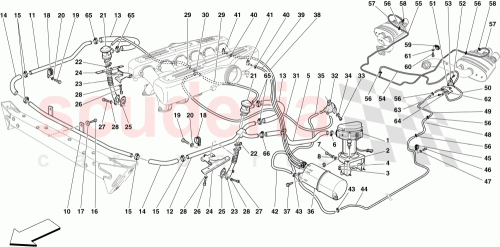 Part Diagram for Ferrari 225505