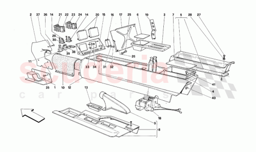 Part Diagram for Ferrari 645401