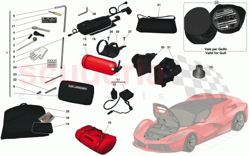 Part Diagram for Ferrari 86077000