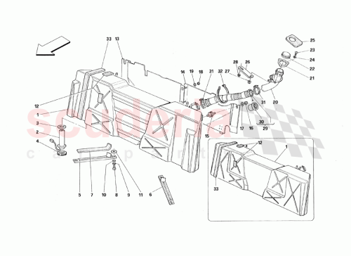 Part Diagram for Ferrari 140746