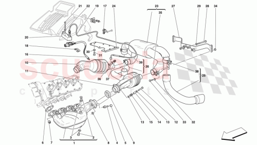 Part Diagram for Ferrari 183411