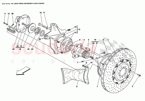 Part Diagram for Ferrari 16043974