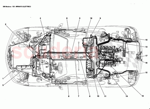 Part Diagram for Ferrari 198553