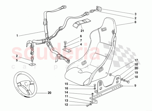 Part Diagram for Ferrari 148595