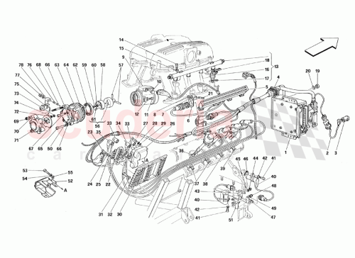 Part Diagram for Ferrari 11001224