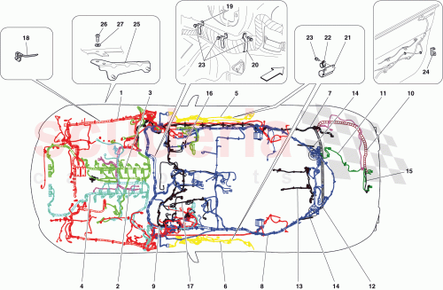 Part Diagram for Ferrari 263548