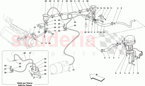 Part Diagram for Ferrari 232992
